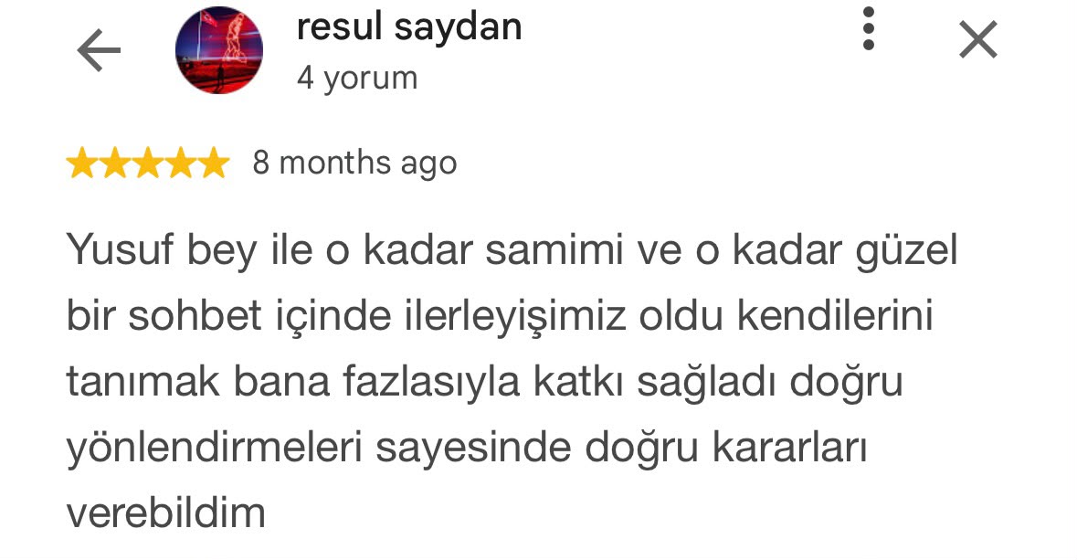 Google müşteri yorumu 11